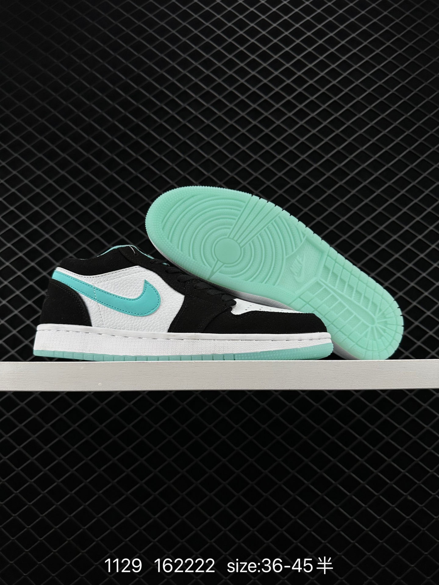 Nike Air Jordan 1 Low”White/Obsidian/Indian“